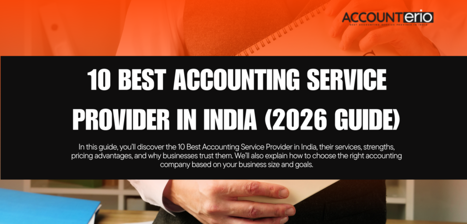Best Accounting Service Provider in India