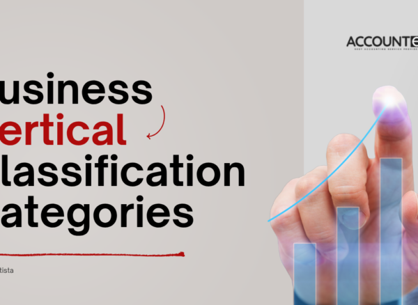 Business Vertical Classification Categories (1) Business Vertical Classification Categories