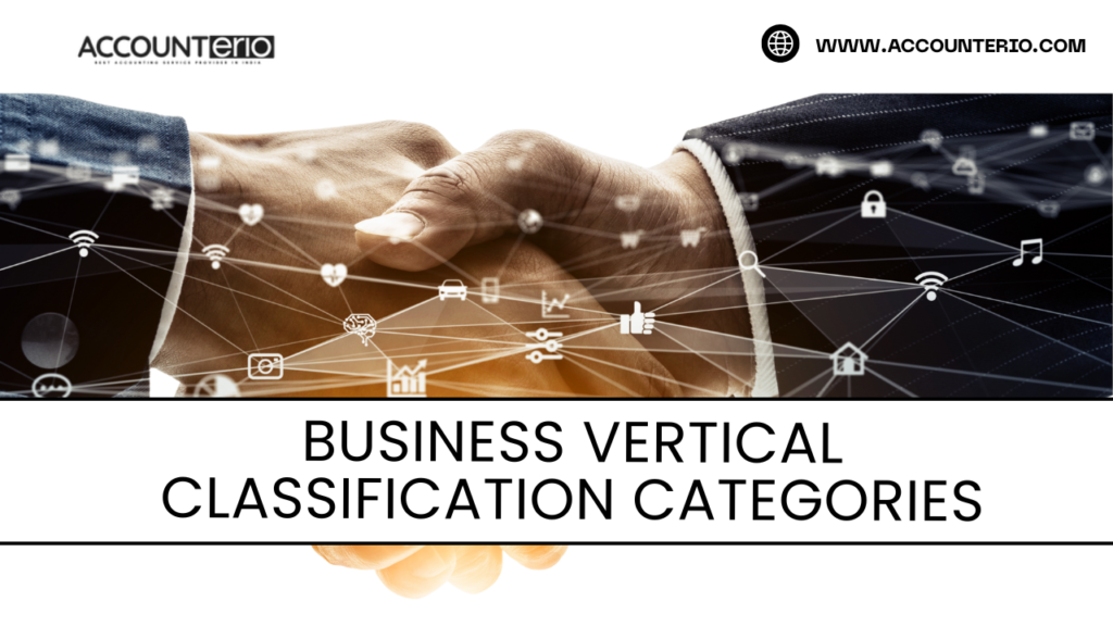 Business Vertical Classification Categories